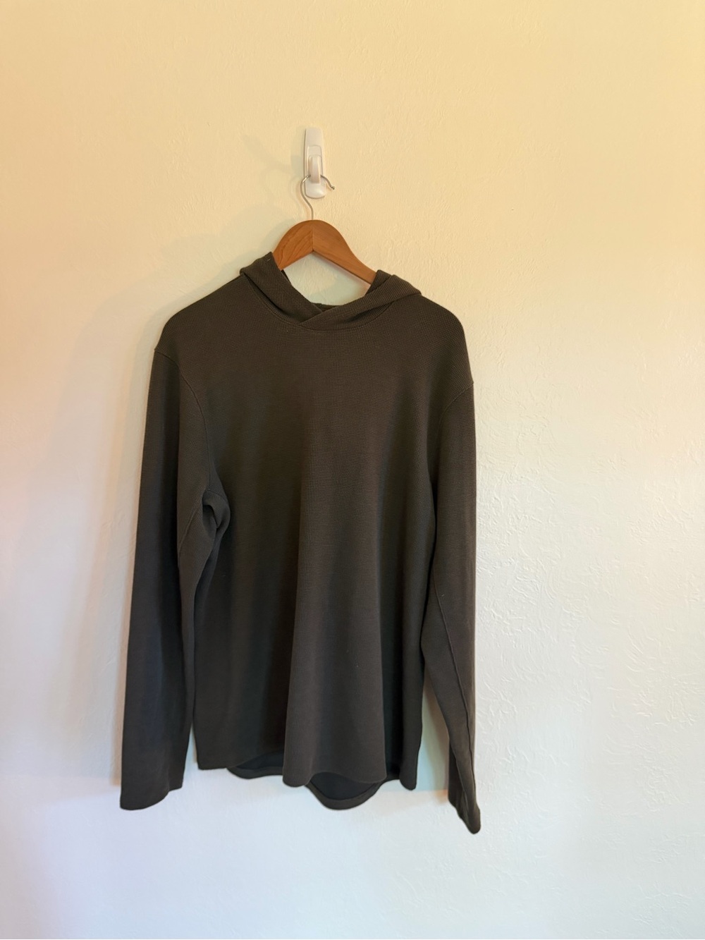 lululemon athletica Men's Dark Olive Hoodie Sweater
